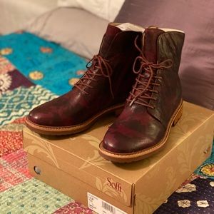 Sofft Lilia Combat Boot - NEW